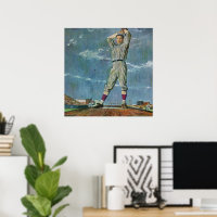 Baseball-Baseball, Pitcher im Baseball-Spiel
