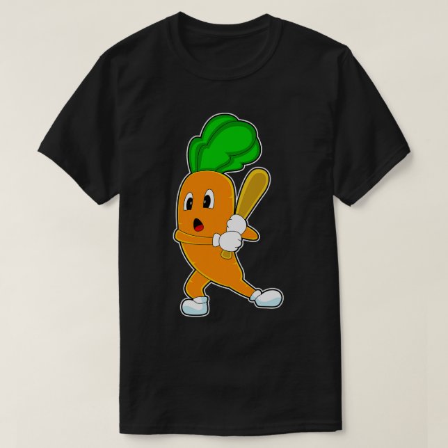 Baseball-Baseballschläger T-Shirt (Design vorne)