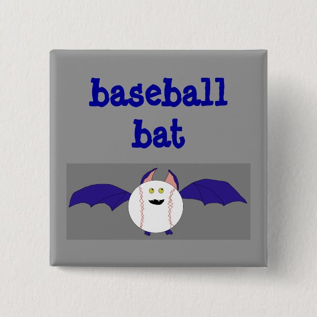 Baseball-Bat-Button Button (Vorderseite)