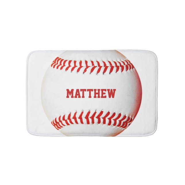 Baseball Bath Mat Badematte (Vorderseite)
