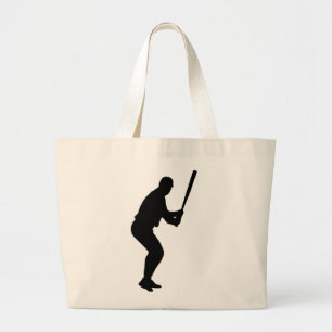 Baseball Batter Bunts Sports Jumbo Stoffbeutel