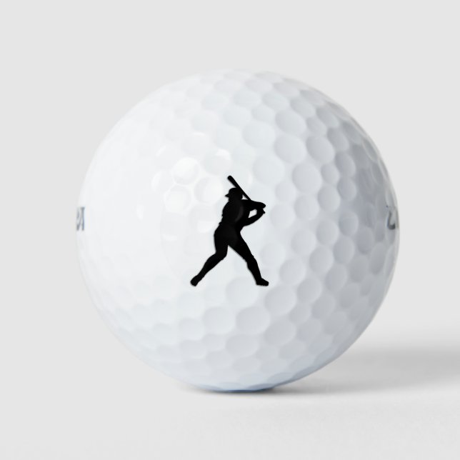 Baseball Batter Golfball (Vorderseite)