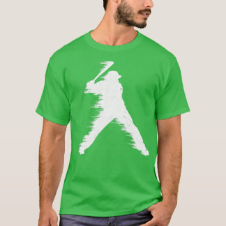 Baseball Batter Illustration T-Shirt