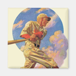 Baseball Batter Magnet