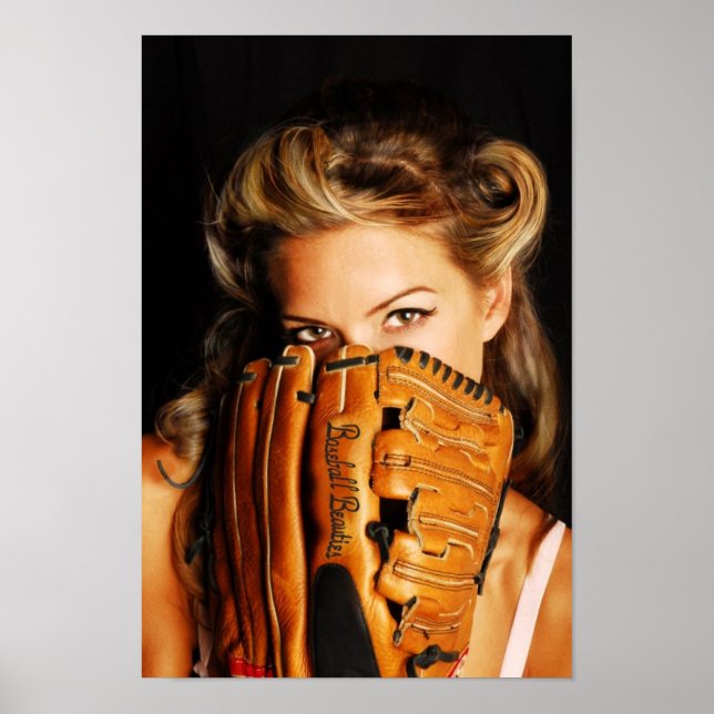 Baseball Beauty Poster (Vorne)