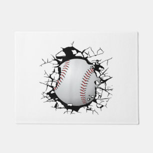 Baseball-Bekleidung - Baseball Fußmatte
