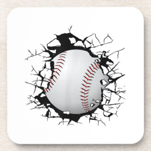 Baseball-Bekleidung - Baseball Getränkeuntersetzer