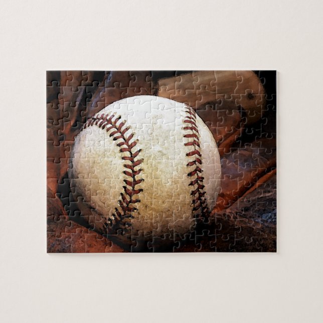 Baseball - Beliebte Sportart Digitale Illustration (Horizontal)
