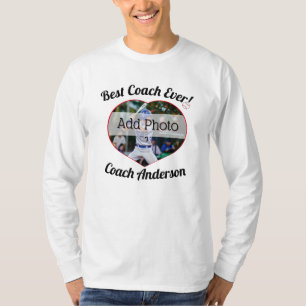 Baseball Best Coach jemals! Benutzerdefinierter Na T-Shirt