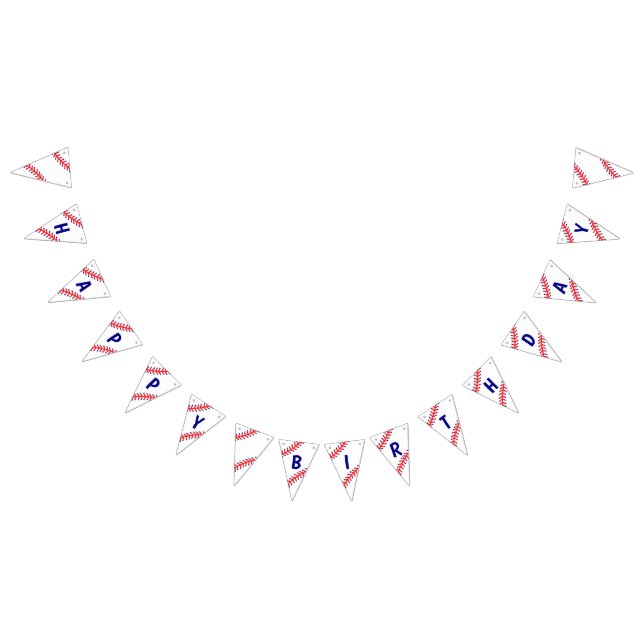 Baseball Birthday Banner (Alle)