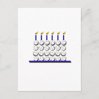 Baseball Birthday Cake Postkarte