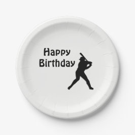Baseball-Birthday-Party Pappteller