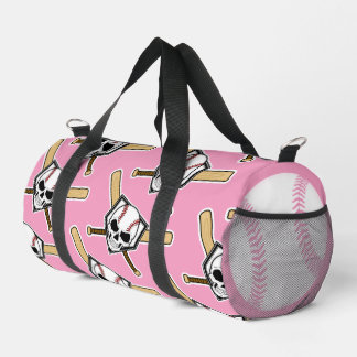 Baseball Bis Zum Tod Pink Screwball Grafiken Duffle Bag