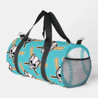 Baseball Bis Zum Tod Türkis Screwball Grafiken Duffle Bag