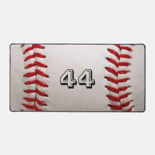 Baseball Blanc Classique avec Numéro de Maillot Pe