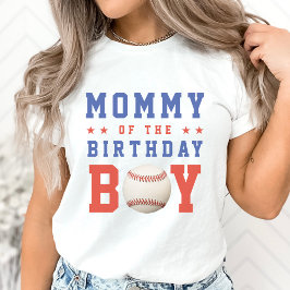 Baseball Boy Mama Geburtstagsparty Partys T-Shirt