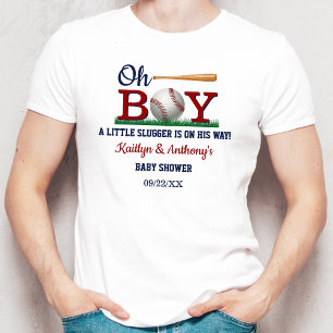 Baseball Boys Babydusche T-Shirt