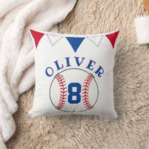 Baseball Bunting Flags Kindergeburtstag Kissen