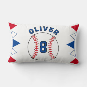 Baseball Bunting Flags Kindergeburtstag Lendenkissen