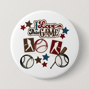 Baseball Button