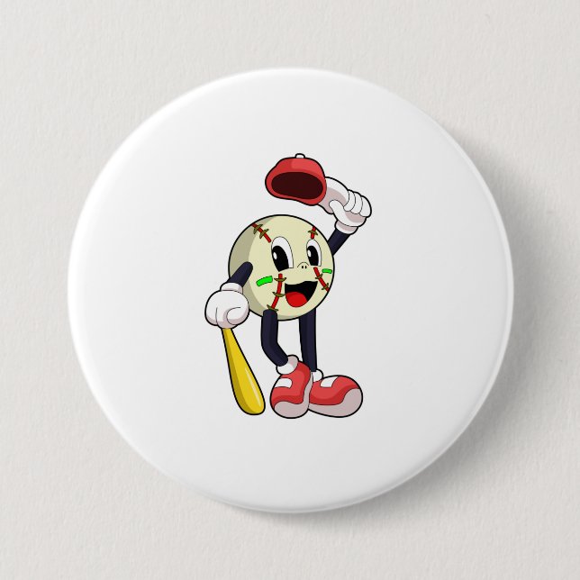 Baseball Button (Vorderseite)