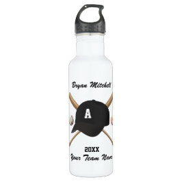 Baseball Cap Crossbats Name Liberty Flasche Trinkflasche