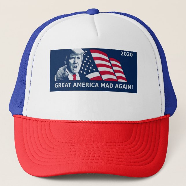 Baseball Cap Great America Mad wieder! Truckerkappe (Vorderseite)