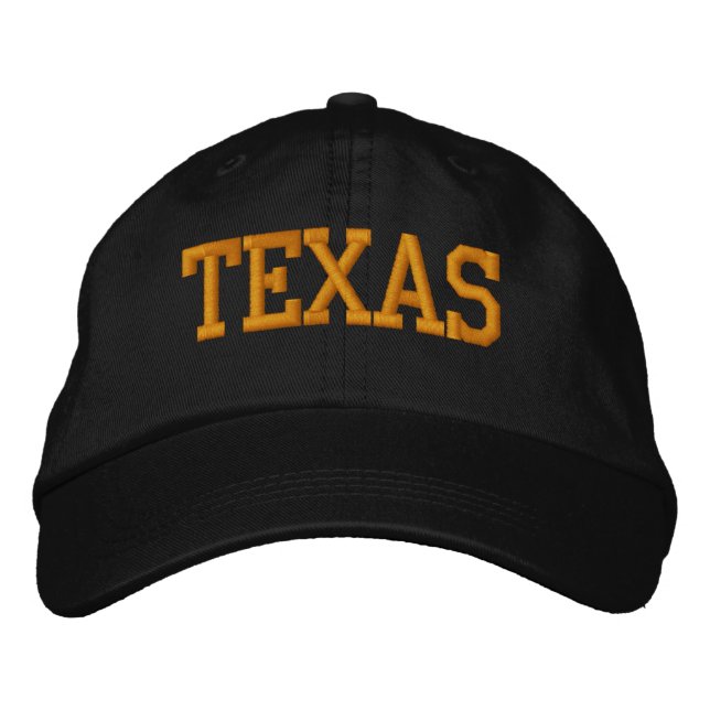 Baseball Cap -TEXAS - SRF Bestickte Baseballkappe (Vorderseite)