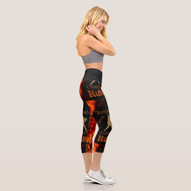 Baseball Capri Leggings (Rechts)