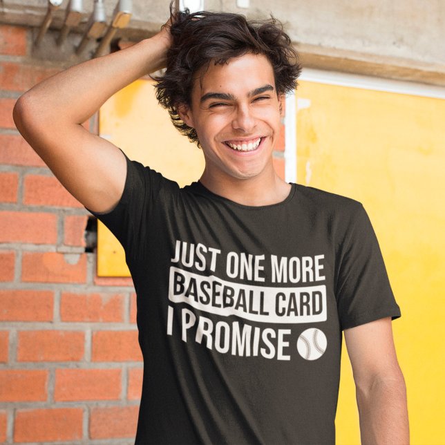 Baseball Card Collector Funny Trading Sprichwort T-Shirt (Von Creator hochgeladen)