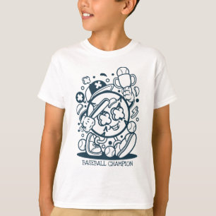 BASEBALL-CARTOON-CHAMPION T-Shirt