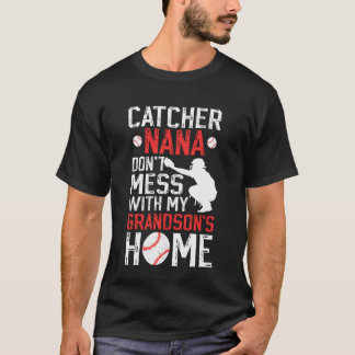 Baseball Catcher Nana Lustige Nana von einer Baseb T-Shirt