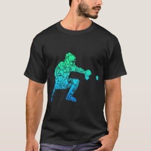 Baseball Catcher Player Jugend Männer Kinder Jungs T-Shirt