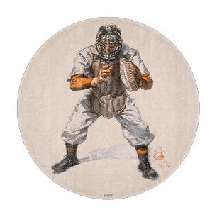 Baseball Catcher Schneidebrett