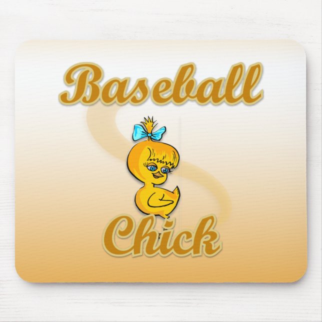 Baseball Chick Mousepad (Vorne)