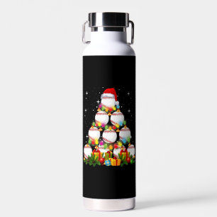 Baseball Christmas Tree Xmas Baseball Player Trinkflasche