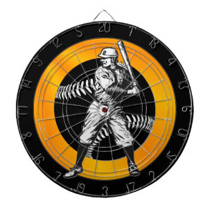 Baseball : Cible de flechettes Vintage