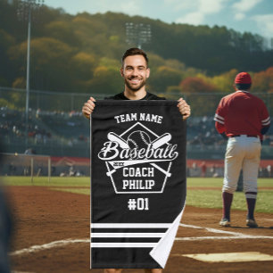 Baseball Coach Team Mama-Spieler-Team Geschenk Handtuch