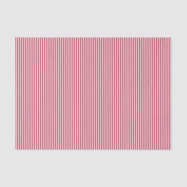 Baseball Coord Stripes Red 07-GEWEBE WRAP PAPER Seidenpapier (Vorderseite)