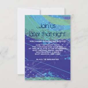 BASEBALL CRAZE Bar Bat Mitzvah Party Card Einladung
