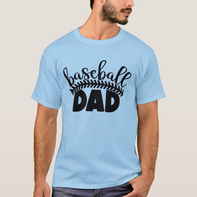 Baseball  Dad  T-Shirt (Vorderseite)