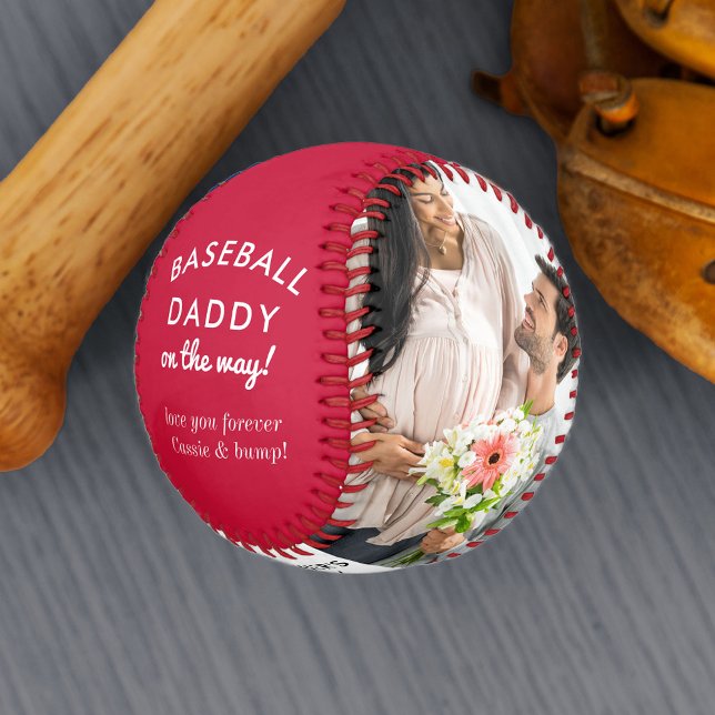 Baseball Daddy wird bald 2 Foto personalisiert (Von Creator hochgeladen)