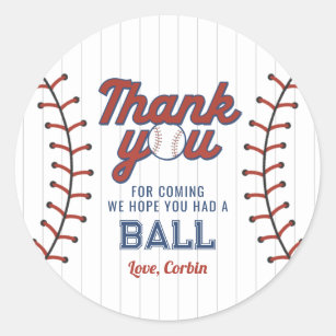 Baseball Danke, Sticker
