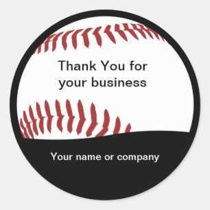 Baseball Dankeschön an Stickers