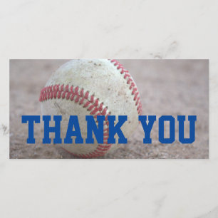 Baseball Dankeskarte
