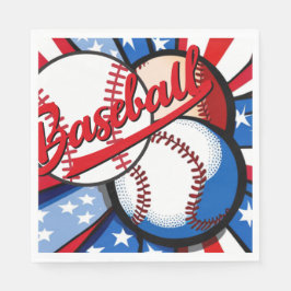 Baseball Days Serviette