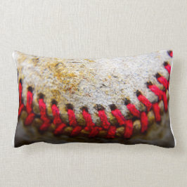 Baseball, der lumbales Kissen näht