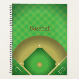 Baseball Diamond Design Weekly/Monatsplaner Planer