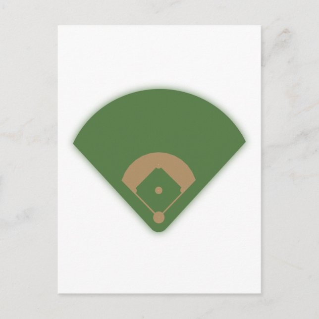 Baseball Diamond: Postkarte (Vorderseite)