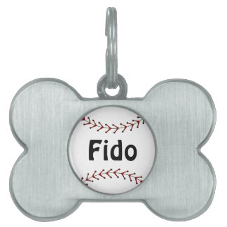 Baseball Dog Tag Tiermarke